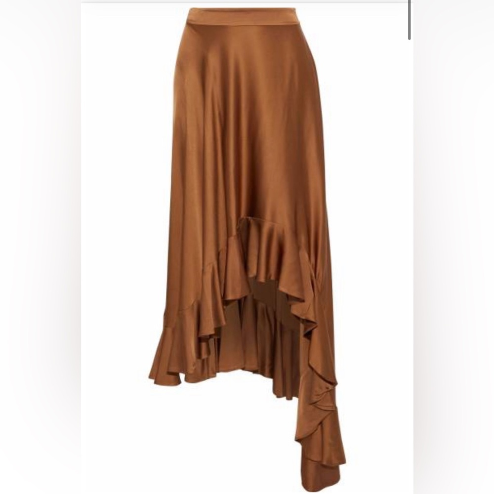 Zimmermann Unbridled Valiant Asymmetrical Maxi Skirt - Picture 1 of 16